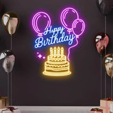Grand Birthday Celebration Neon Light - BBD GIFTS